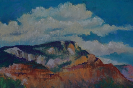 Palo Duro Canyon in October by artist Julia Fletcher